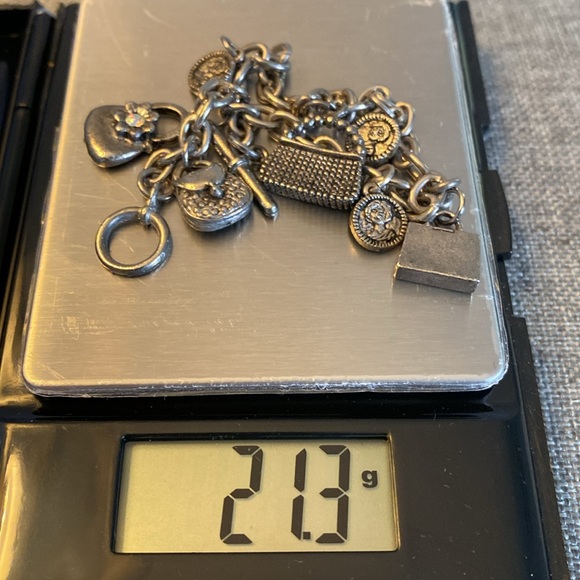 Sterling Silver Charm Bracelet - Picture 6 of 7